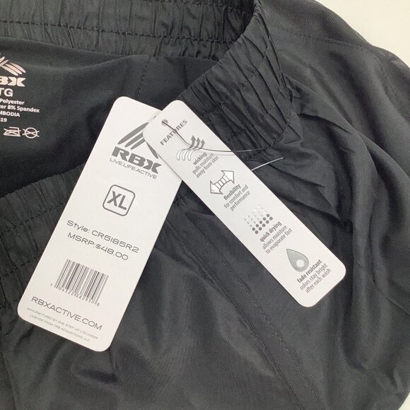 Reebok  Live Life Active Shorts Size Extra Large New With Tags - Picture 6 of 6